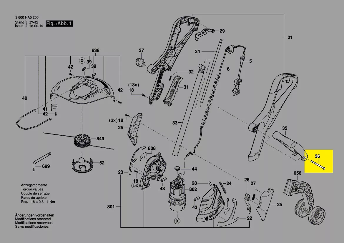Vis réf. 2 609 006 298 Bosch
